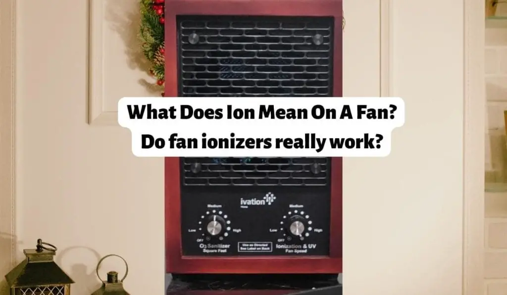 What Does "Ion" Mean On A Fan? [Explained ]