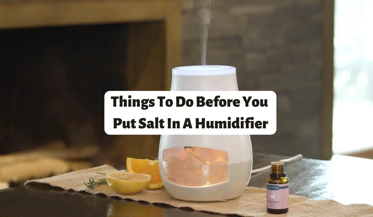 salt in humidifier