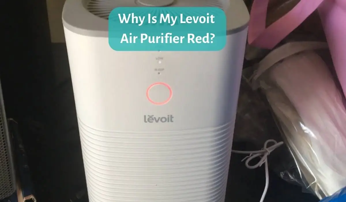 Why Is My Levoit Air Purifier Red